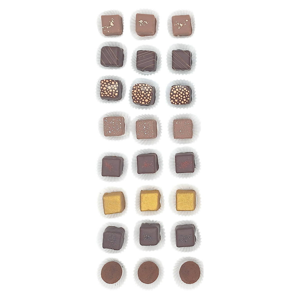 "Schlittschuhläufer" Pralinen-Adventskalender