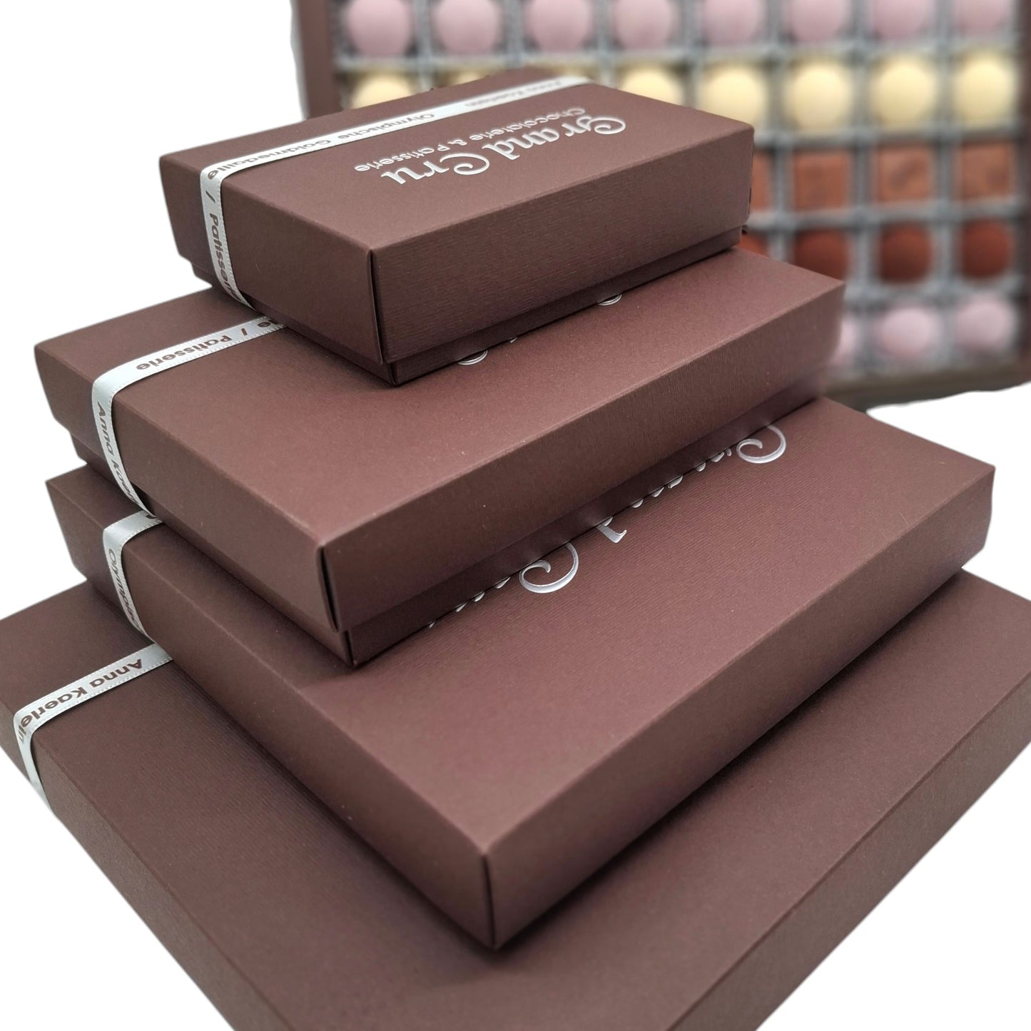 Grand Cru- Pralinenbox mit 16 Pralinen