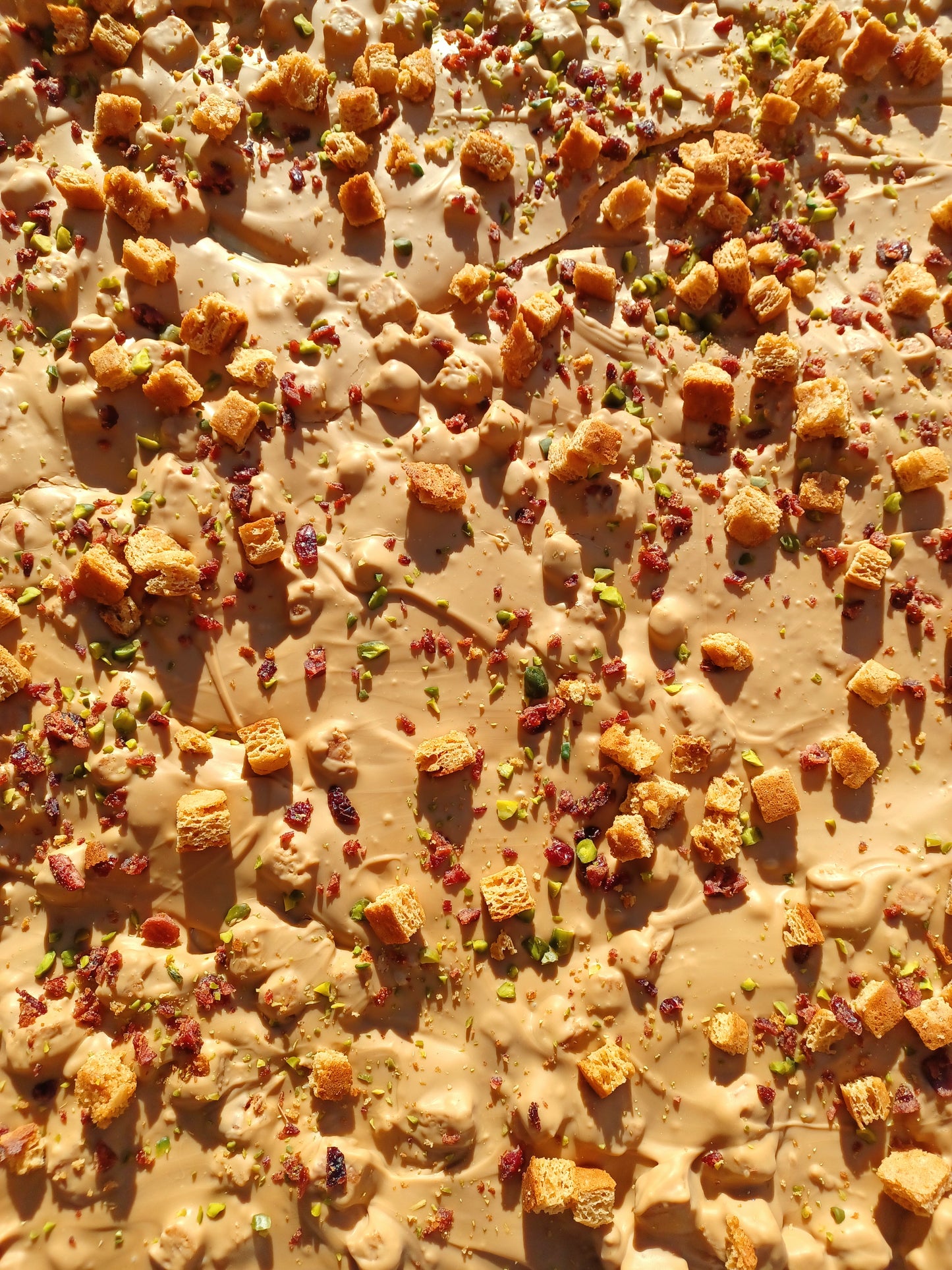 Handgebrochene Schokolade, Dulce-Honigkuchen