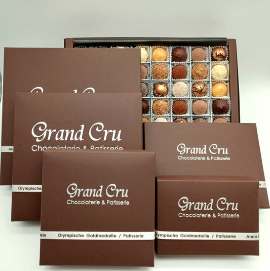Grand Cru- Boxen, Pralinenmischung