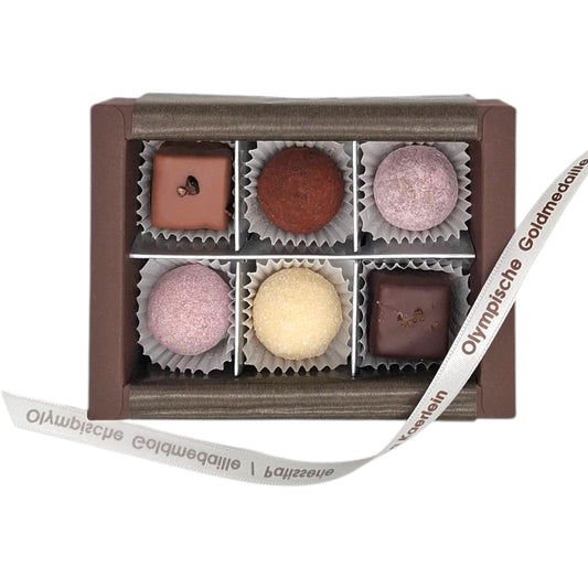 Grand Cru- Pralinenbox mit 6 Pralinen